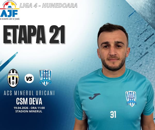 Etapa 21 – Liga a IV-a Hunedoara