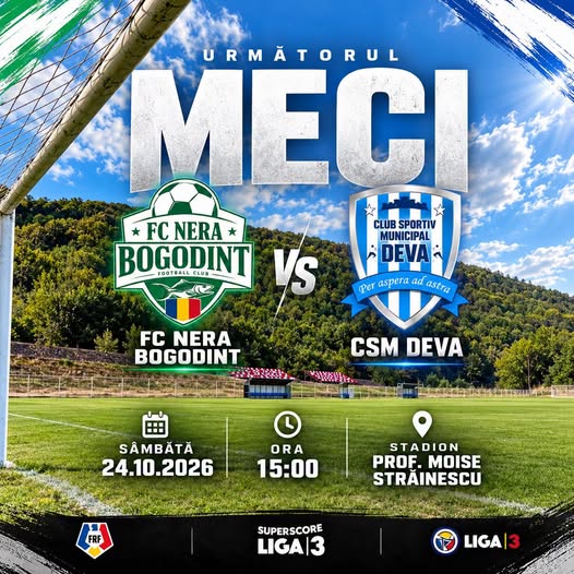 URMĂTORUL MECI | SUPERSCORE LIGA 3 – SERIA 7