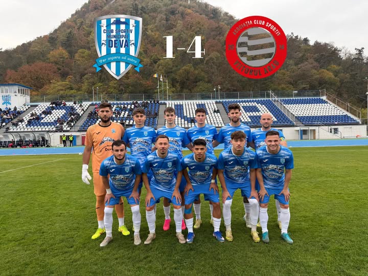Final de meci: CSM Deva – ACS Viitorul Arad 1-4